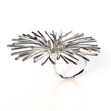 Load image into Gallery viewer, Flower Ring - zimarty - wearable architecture 3d printed jewelry