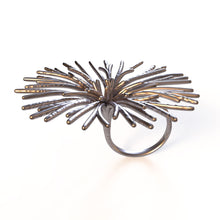 Load image into Gallery viewer, Flower Ring - zimarty - wearable architecture 3d printed jewelry
