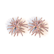 Load image into Gallery viewer, Flower Earring - zimarty - wearable architecture 3d printed jewelry