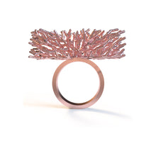 Load image into Gallery viewer, Acropora Ring - zimarty - wearable architecture 3d printed jewelry