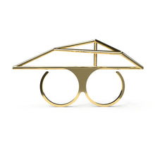 Load image into Gallery viewer, Mosalas Ring - zimarty - wearable architecture 3d printed jewelry