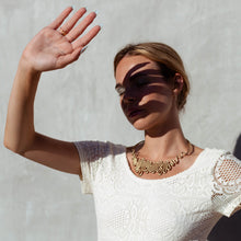 Load image into Gallery viewer, Squiggle Necklace - zimarty - wearable architecture 3d printed jewelry