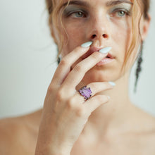 Load image into Gallery viewer, Squiggle Ring - zimarty - wearable architecture 3d printed jewelry