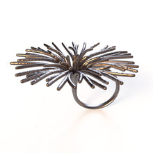 Load image into Gallery viewer, Flower Ring - zimarty - wearable architecture 3d printed jewelry 
