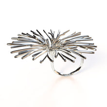 Load image into Gallery viewer, Flower Ring - zimarty - wearable architecture 3d printed jewelry 
