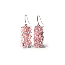 Load image into Gallery viewer, Acropora Earring - zimarty - wearable architecture 3d printed jewelry 
