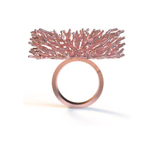 Load image into Gallery viewer, Acropora Ring - zimarty - wearable architecture 3d printed jewelry 
