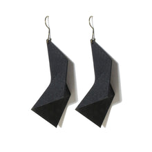 Load image into Gallery viewer, Mosalas Earring - zimarty - wearable architecture 3d printed jewelry 
