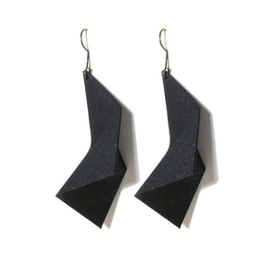 Mosalas Earring - zimarty - wearable architecture 3d printed jewelry 