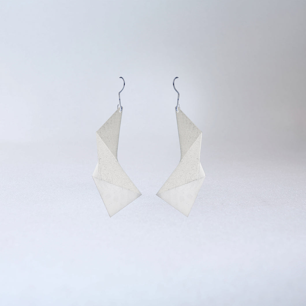 Mosalas Earring - zimarty - wearable architecture 3d printed jewelry 